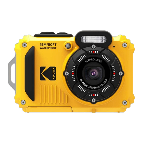 Kodak PIXPRO WPZ2WH Bedienungsanleitung