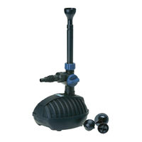 Oase Aquarius Fountain Set Classic 4000 Gebrauchsanleitung