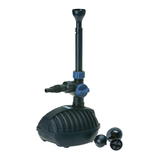 Oase Aquarius Fountain Set Classic 750 Gebrauchsanleitung