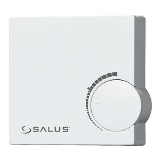 Salus RT 10 Triac Bedienungs- Und Montageanleitung
