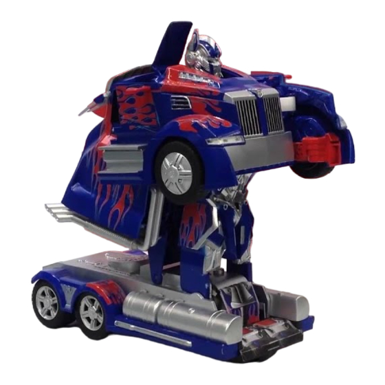 Nikko Transformers AUTOBOT OPTIMUS PRIME Bedienungsanleitung