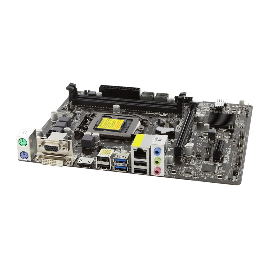 ASROCK B85M-HDS Handbuch