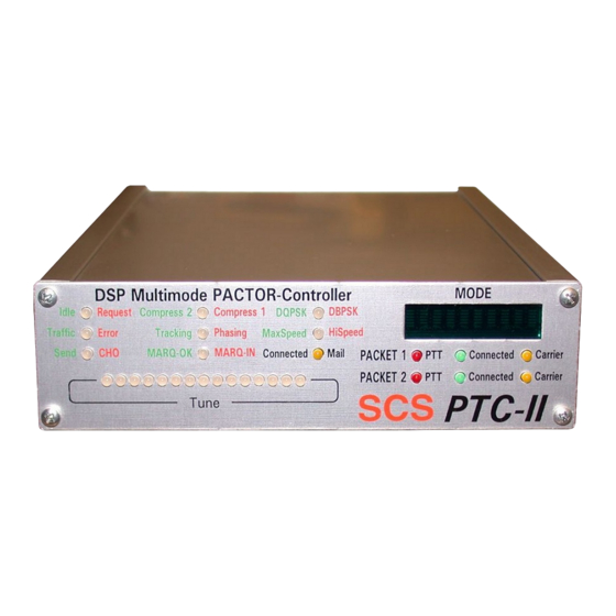 SCS PTC-II Handbuch