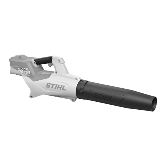Stihl BGA 50.0 Gebrauchsanleitung