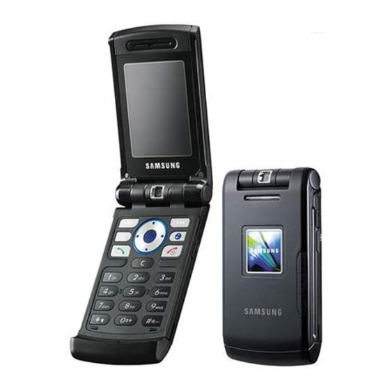 Samsung SGH-Z510 Bedienungsanleitung