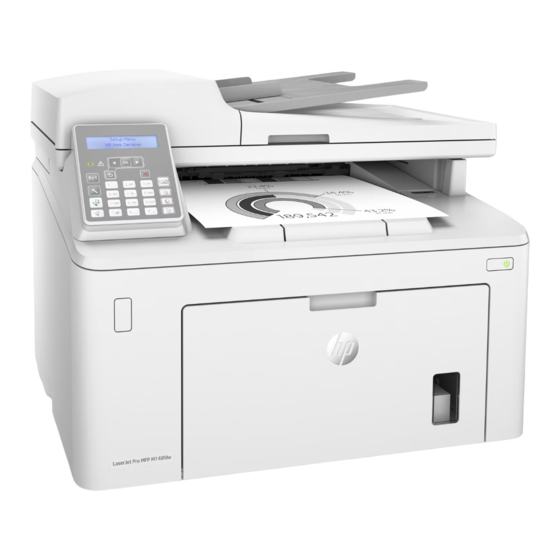 HP LaserJet Pro MFP M148 Benutzerhandbuch