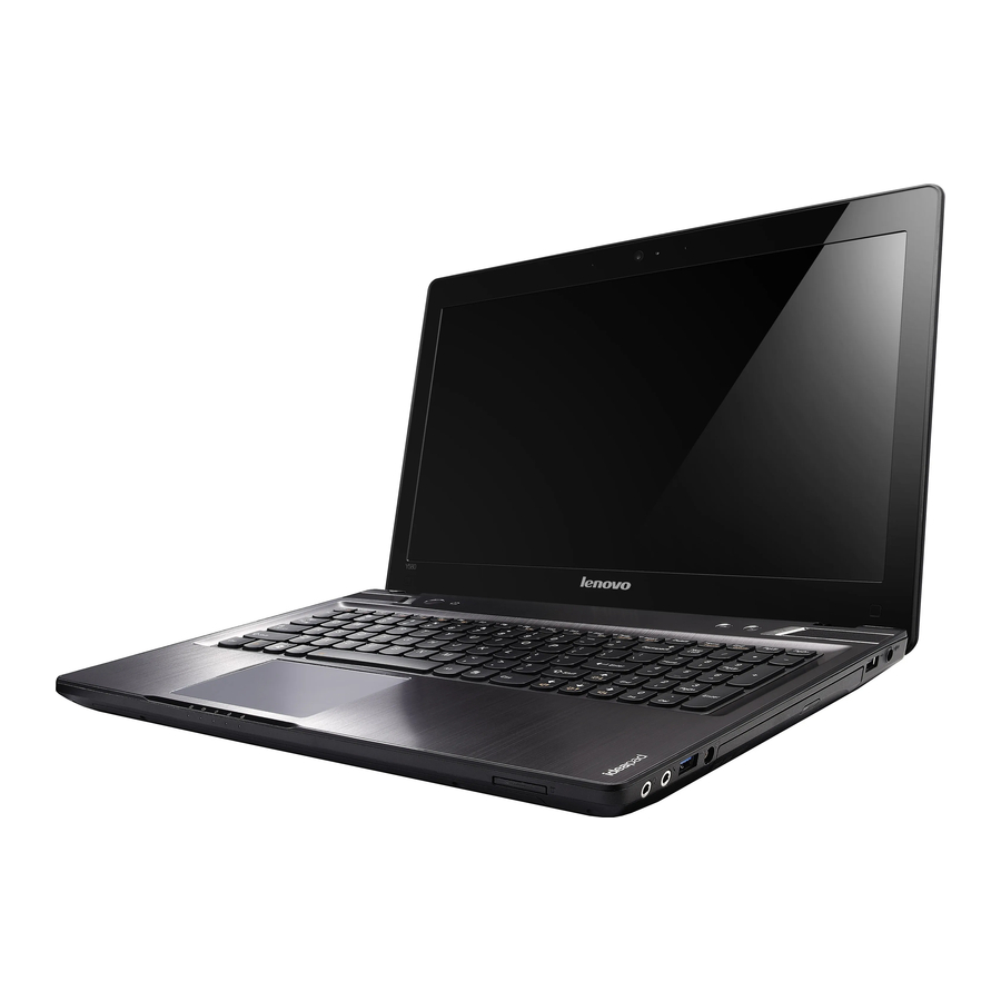 Lenovo IdeaPad Y480 Benutzerhandbuch