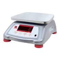 OHAUS Valor V22PWE15T Bedienungsanleitung
