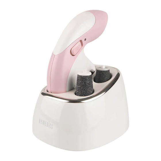 HoMedics Soft as silk PED-1300-EU Handbücher