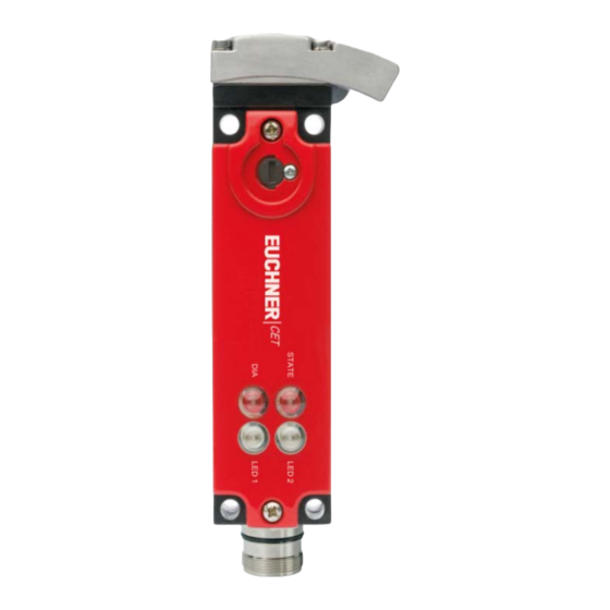 EUCHNER MGB-L1H-ARA-R-110613 Bedienungsanleitung
