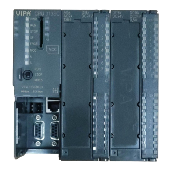 YASKAWA VIPA SPEED7 CPU 313SC Handbuch