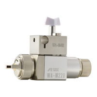 Anest Iwata WA-M220 WB Betriebsanleitung