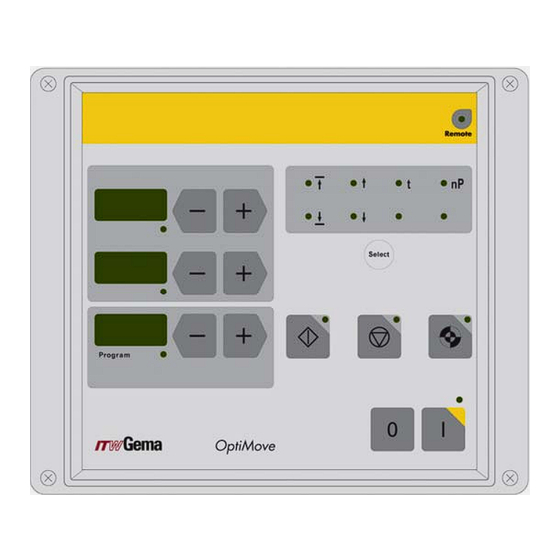 ITW Gema OptiMove CR04 Betriebsanleitung