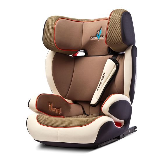 Caretero HUGGI 15-36 kg Bedienungsanleitung