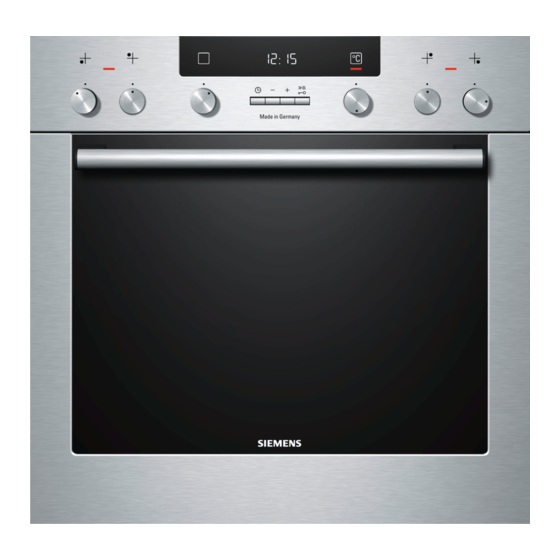 Siemens HE33GU.30 Gebrauchsanleitung