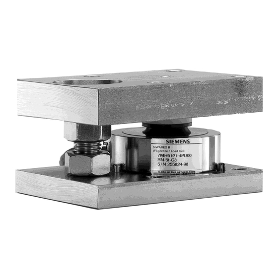 Siemens SIWAREX R Betriebsanleitung