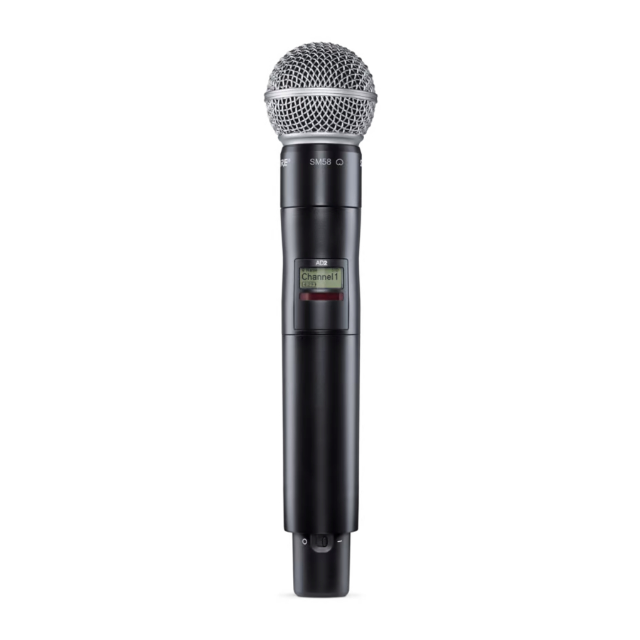 Shure AD2 Bedienungsanleitung