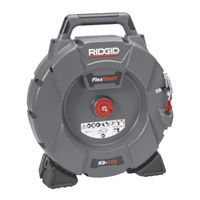 RIDGID FlexShaft K9-204 Bedienungsanleitung