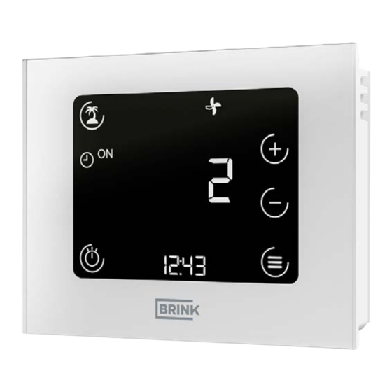 Brink Touch Control RM-2 Installationsvorschriften