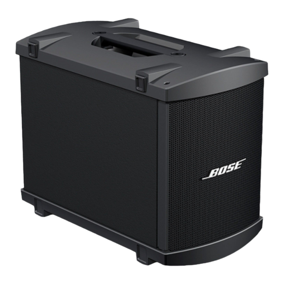 Bose B1 Bass Module Installationsanleitung
