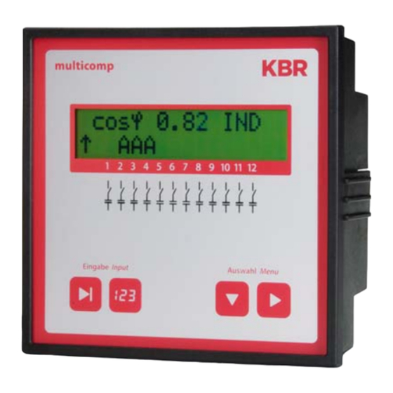 KBR multicomp 2F144-NC-1V1C6RO Bedienungsanleitung, Technische Parameter