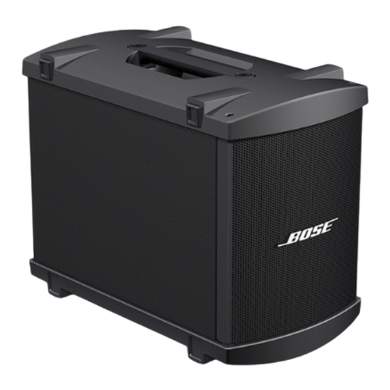Bose B1 BASS MODULE Installationsanleitung