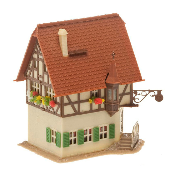 Faller GASTHAUS POST Kurzanleitung