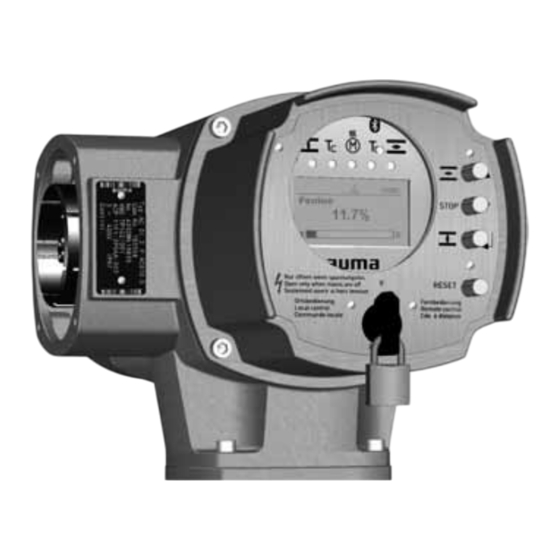 Auma AUMATIC AC 01.2 Handbuch
