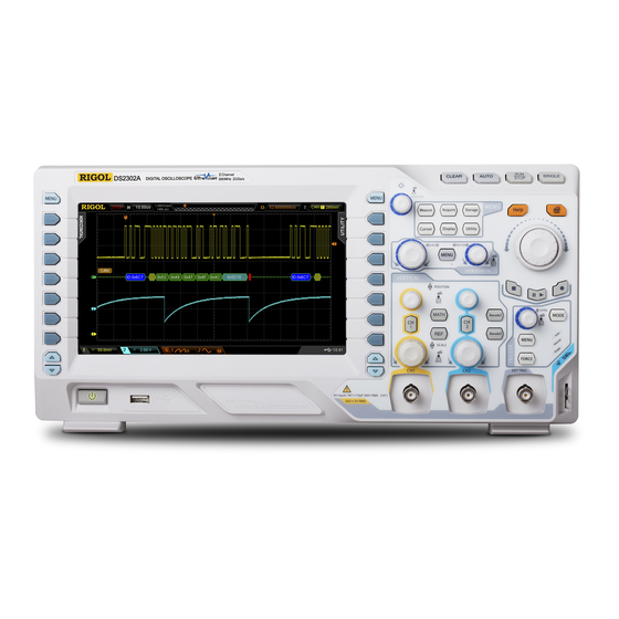 RIGOL MSO2000A Serie Kurzanleitung