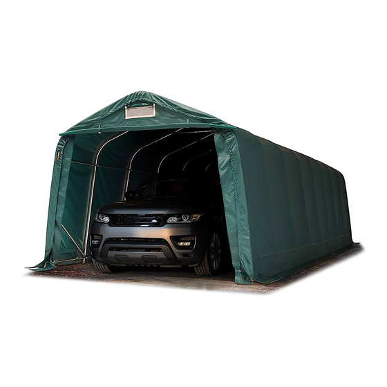TOOLPORT 3.3m ECONOMY CARPORT series Aufbauanleitung