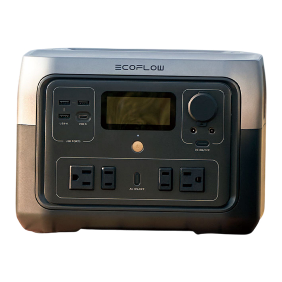 EcoFlow RIVER 2 Max Benutzerhandbuch