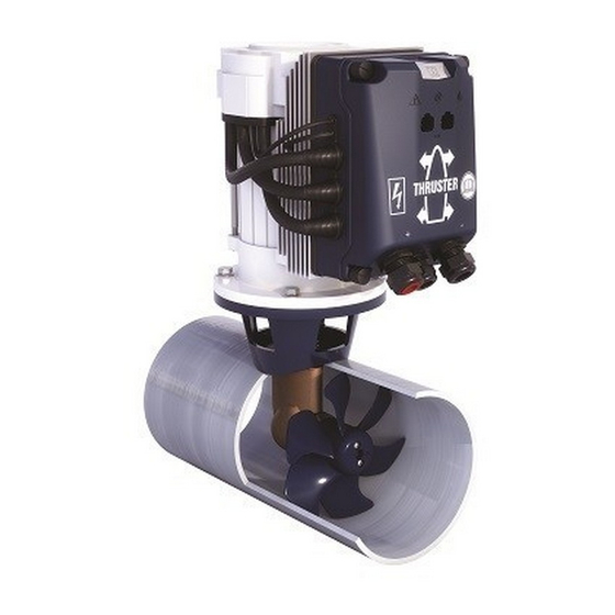 Vetus BOW PRO B Thruster Serie Einbauanleitung