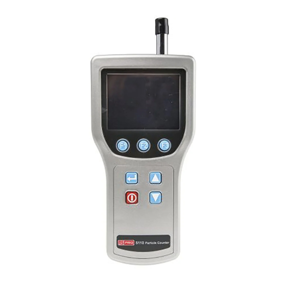 RS Pro RS-5110 Bedienungsanleitung