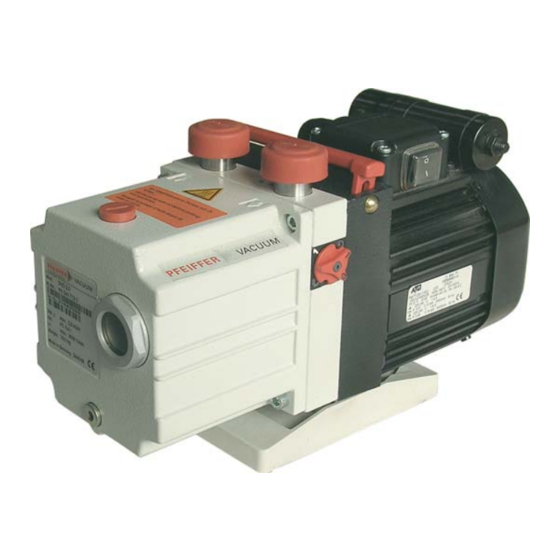 Pfeiffer Vacuum UNO 2.5 Betriebsanleitung