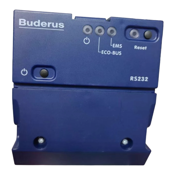 Buderus System 4000 Technische Information