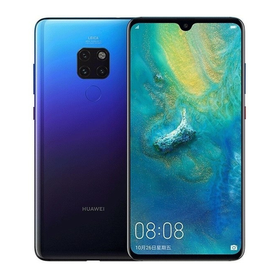 Huawei Mate20 Benutzerhandbuch