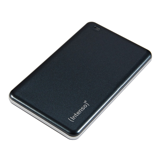 Intenso 1,8“ PORTABLE SSD Bedienungsanleitung