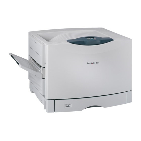 Lexmark C910 Kurzanleitung