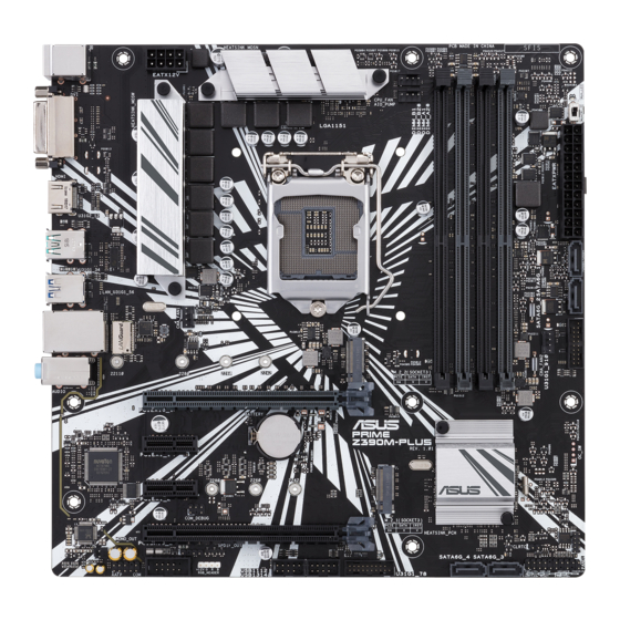 Asus PRIME Z390M-PLUS Bedienungsanleitung