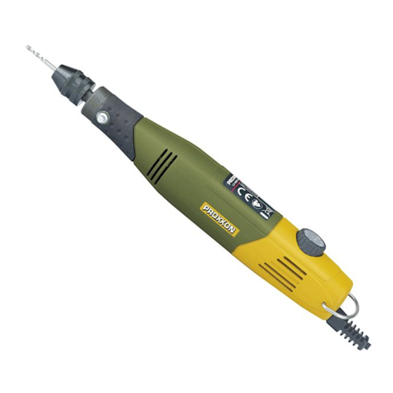 Proxxon MICROMOT 50E Bedienungsanleitung