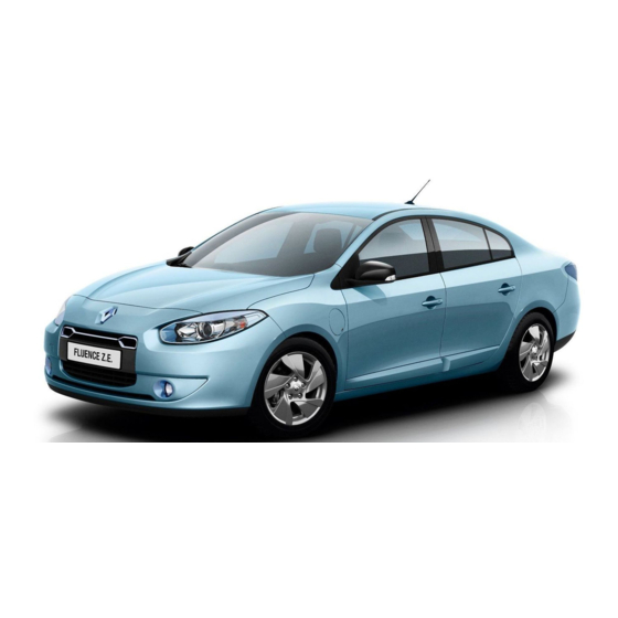 Renault FLUENCE Z.E. Bedienungsanleitung