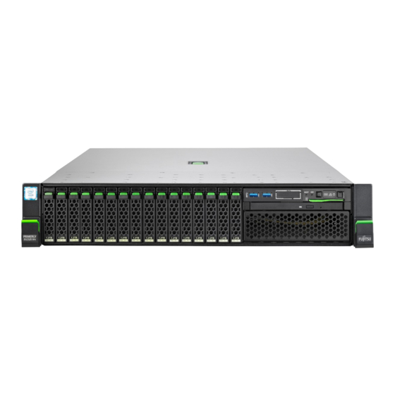 Fujitsu PRIMERGY RX2520 M4 Betriebsanleitung