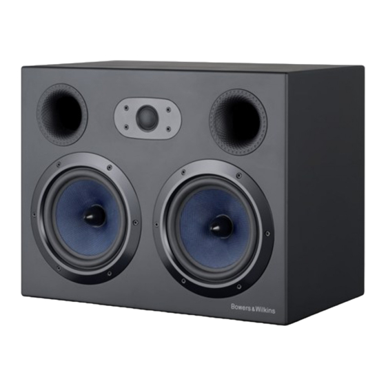 Bowers & Wilkins CT7.4 LCRS Bedienungsanleitung