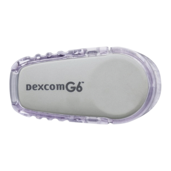 Dexcom G6 Fachanwender: Anweisungen Zur Reinigung Und Desinfektion
