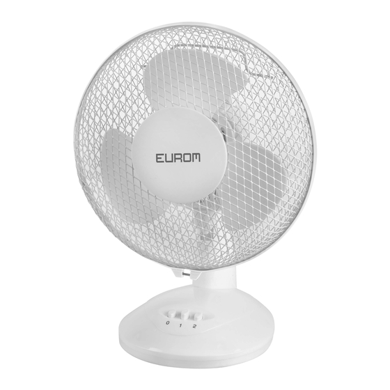 EUROM VT9 blanc Gebrauchsanleitung