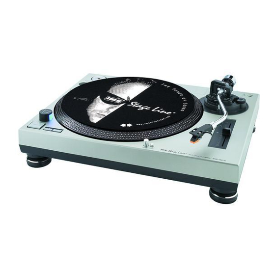 IMG STAGELINE DJP-250/SI Bedienungsanleitung