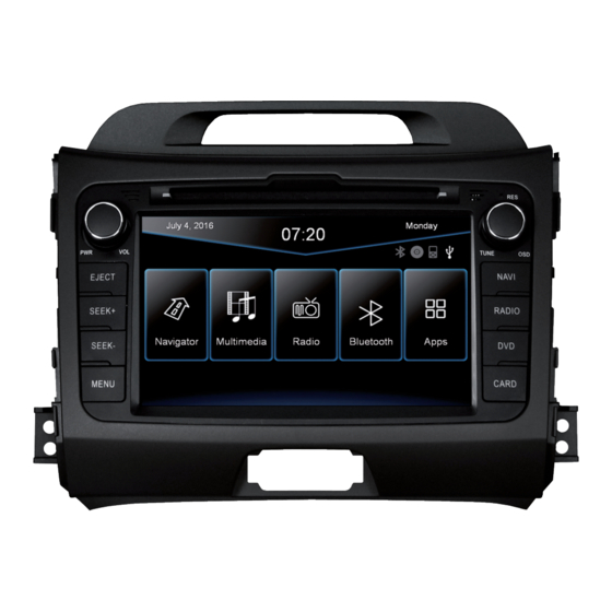 ESX VN720 KI-SPORTAGE Einbauanleitung