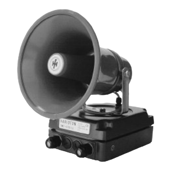 FHF EV 11 Betriebsanleitung
