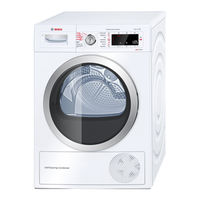 Bosch WTW85540CH Gebrauchs- Und Aufstellanleitung