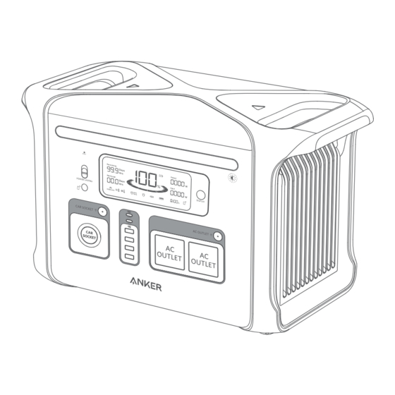 Anker SOLIX F1200 Bedienungsanleitung